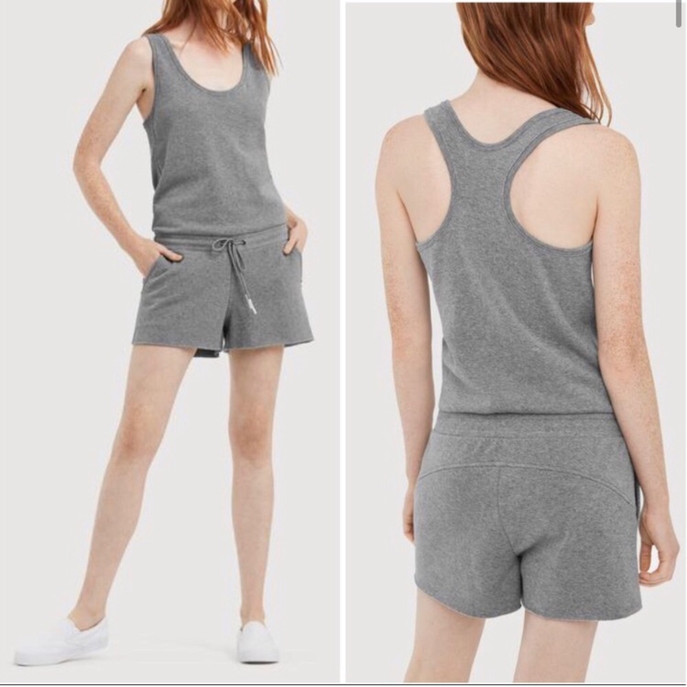Kit & Ace drawstring racerback onesie 6 fits roomy